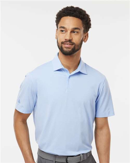 Men's Blended Polo - Blue Dawn Melange