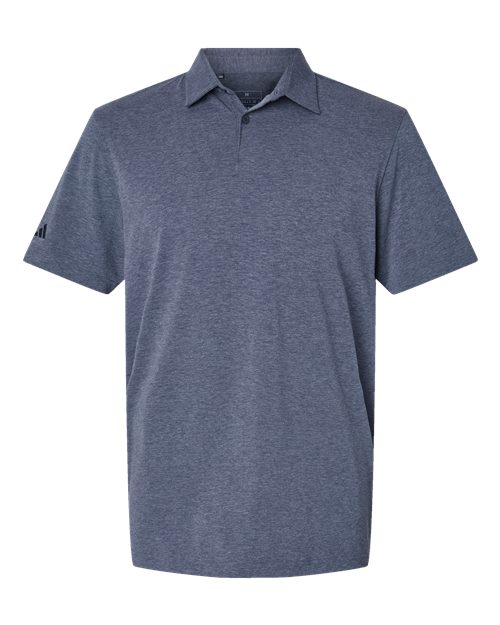 Men's Blended Polo - Collegiate Navy Melange