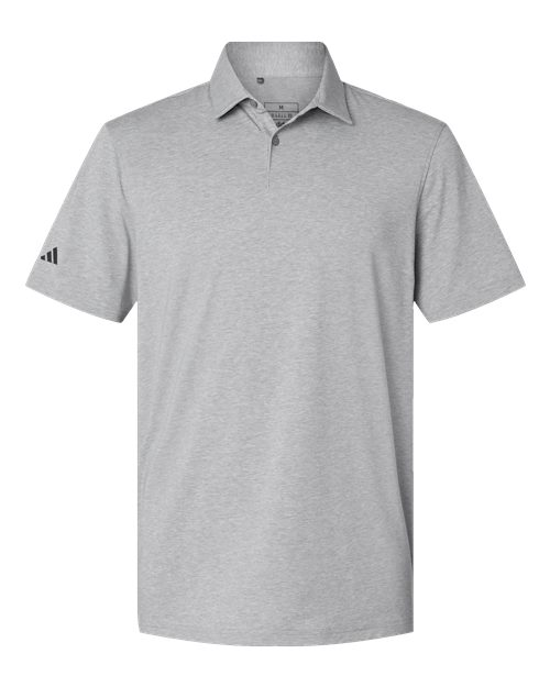 Men's Blended Polo - Grey Three Melange