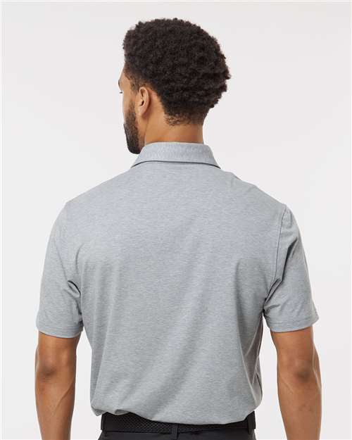 Men's Blended Polo - Grey Three Melange