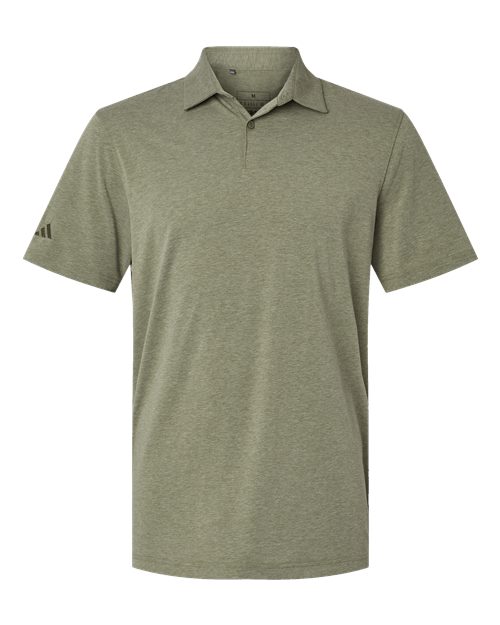 Men's Blended Polo - Olive Strata Melange