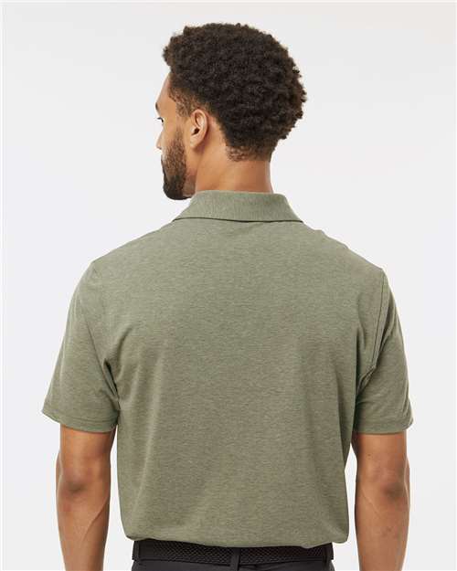 Men's Blended Polo - Olive Strata Melange