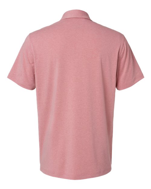 Men's Blended Polo - Pink Strata Melange