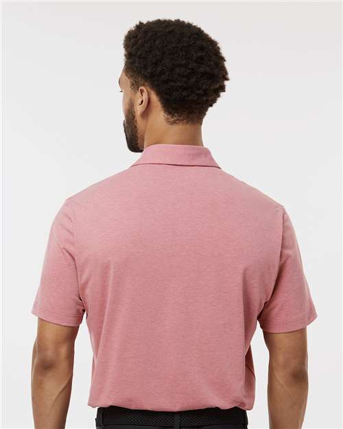 Men's Blended Polo - Pink Strata Melange