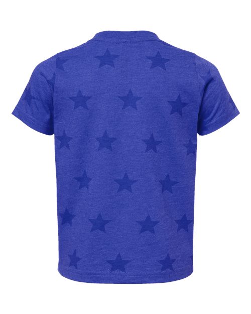Toddler Star Print Tee - Royal Star