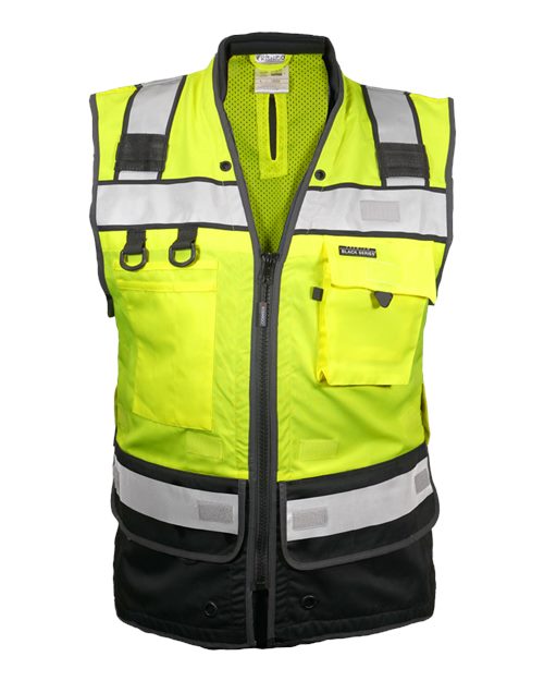 Unisex Tool Tethering Class 2 Vest - Lime