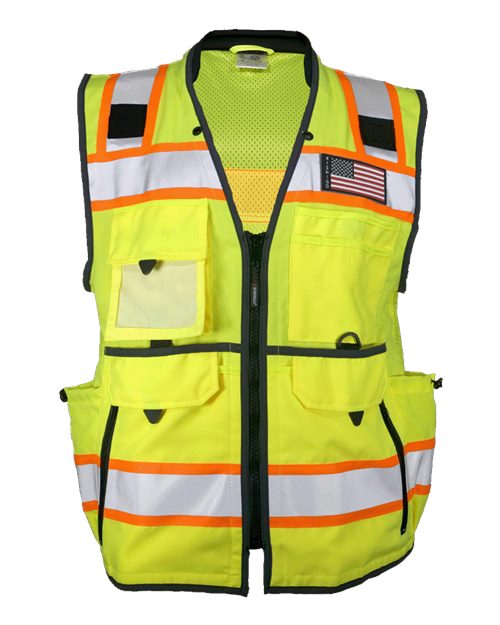 Unisex Ultimate Construction Class 2 Vest - Lime