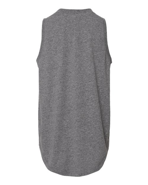 Girls' Relaxed Fine Jersey Tank - Granite Heather
