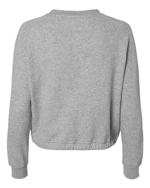 Women's Relaxed 3-End Boxy Fleece Crewneck Sweatshirt - Heather
