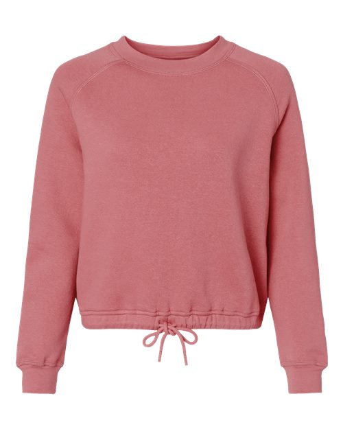 Women's Relaxed 3-End Boxy Fleece Crewneck Sweatshirt - Mauvelous