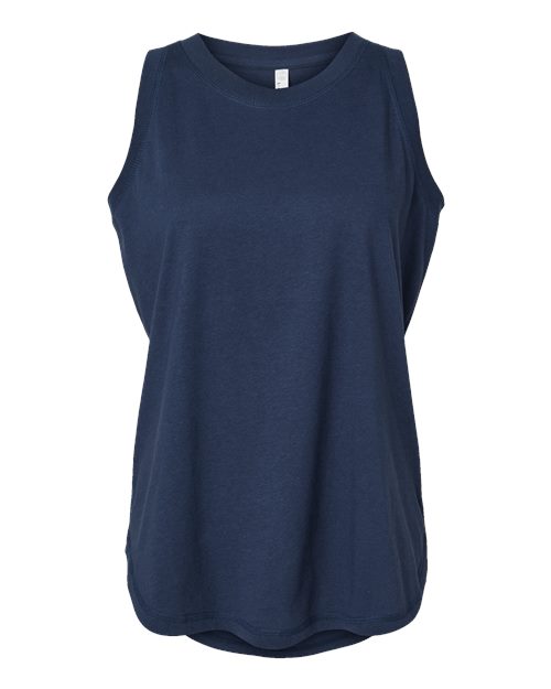 Women's Relaxed Fine Jersey Tank - Denim