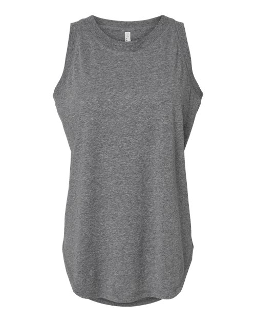 Women's Relaxed Fine Jersey Tank - Granite Heather