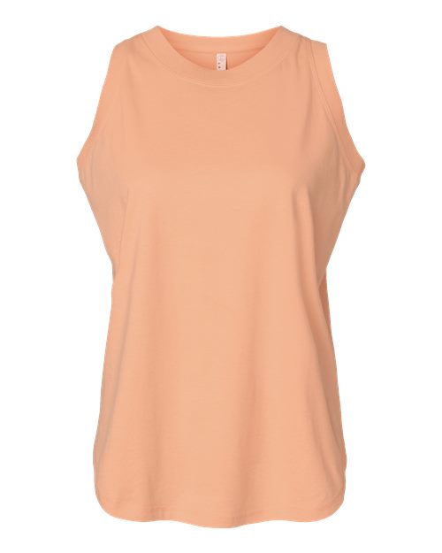 Women's Relaxed Fine Jersey Tank - Peachy