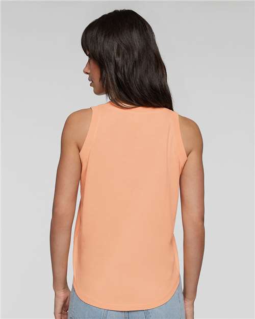 Women's Relaxed Fine Jersey Tank - Peachy
