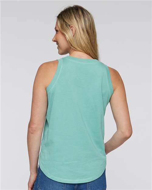 Women's Relaxed Fine Jersey Tank - Saltwater