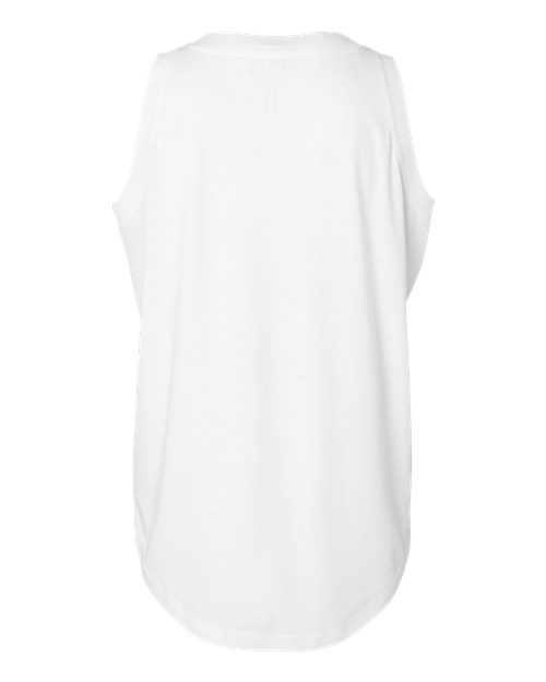Women's Relaxed Fine Jersey Tank - White