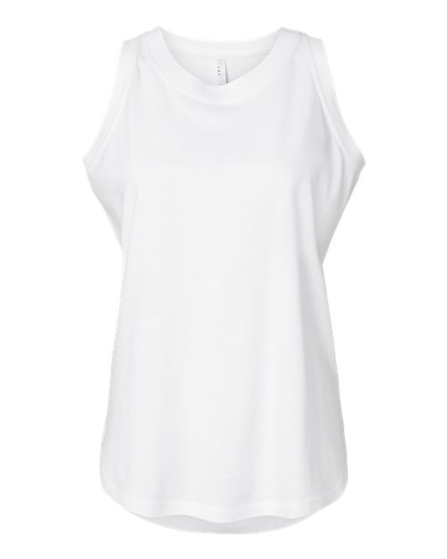 Women's Relaxed Fine Jersey Tank - White