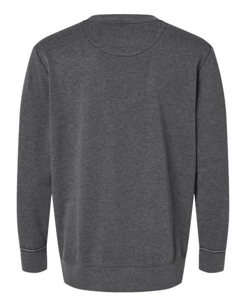 Unisex Vintage Wash Fleece Crewneck Sweatshirt - Washed Black