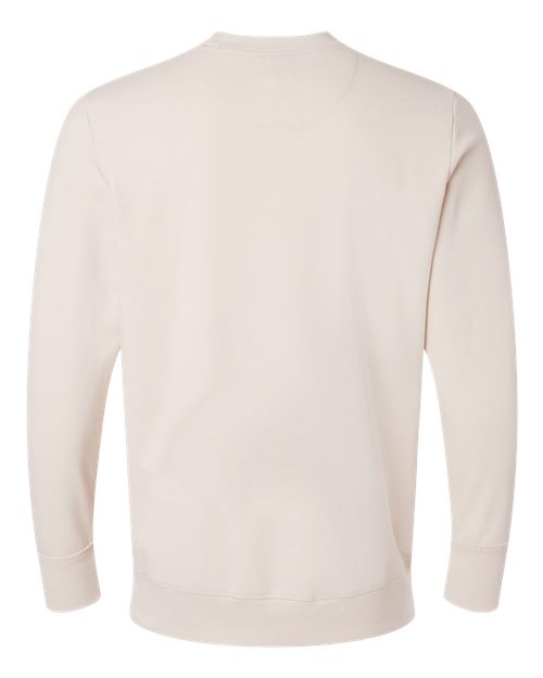Unisex Vintage Wash Fleece Crewneck Sweatshirt - Washed Natural