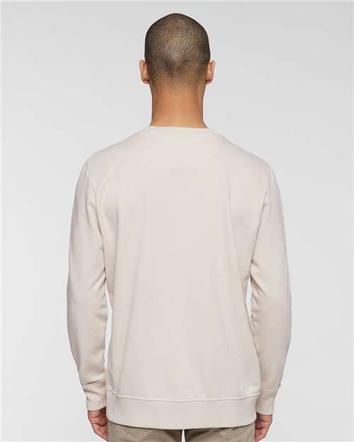 Unisex Vintage Wash Fleece Crewneck Sweatshirt - Washed Natural