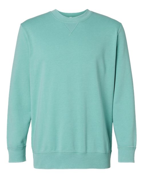 Unisex Vintage Wash Fleece Crewneck Sweatshirt - Washed Saltwater