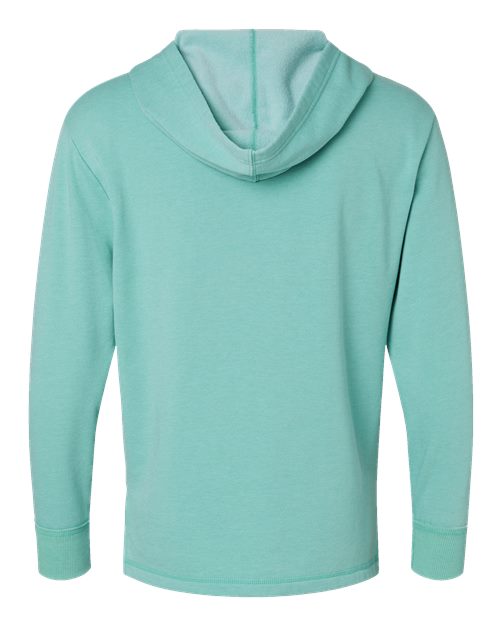 Unisex Vintage Wash Fleece Hoodie Sweatshirt - Washed Saltwater