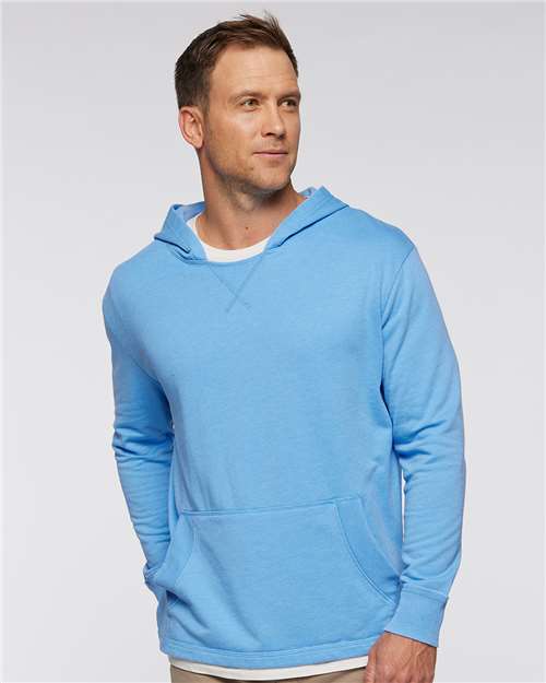 Unisex Vintage Wash Fleece Hoodie Sweatshirt - Washed Tradewind