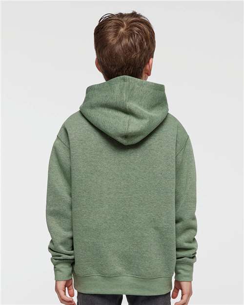 Youth Fleece Hoodie Sweatshirt - Bamboo Blackout