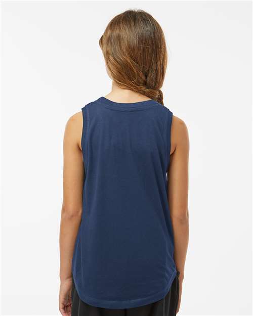 Girls' Relaxed Fine Jersey Tank - Denim