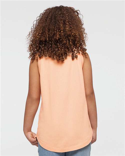 Girls' Relaxed Fine Jersey Tank - Peachy