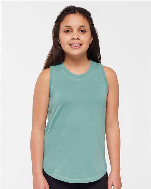 Girls' Relaxed Fine Jersey Tank - Saltwater