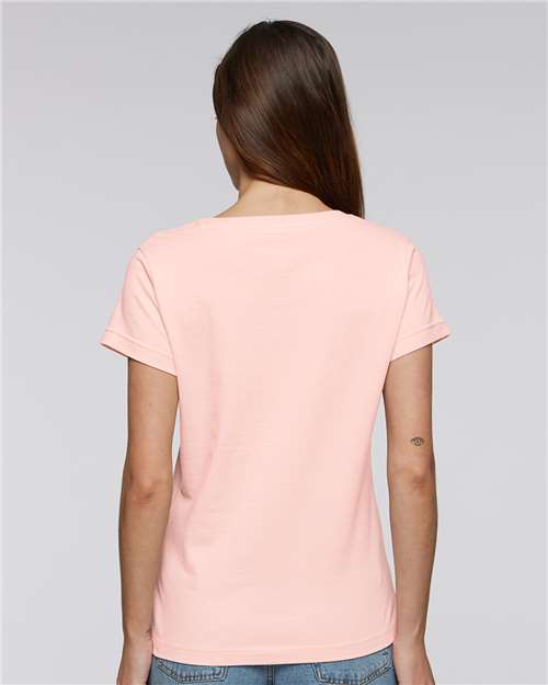 Women's Fine Jersey Tee - Blush