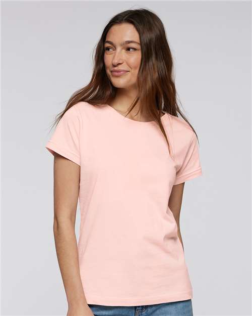 Women's Fine Jersey Tee - Blush