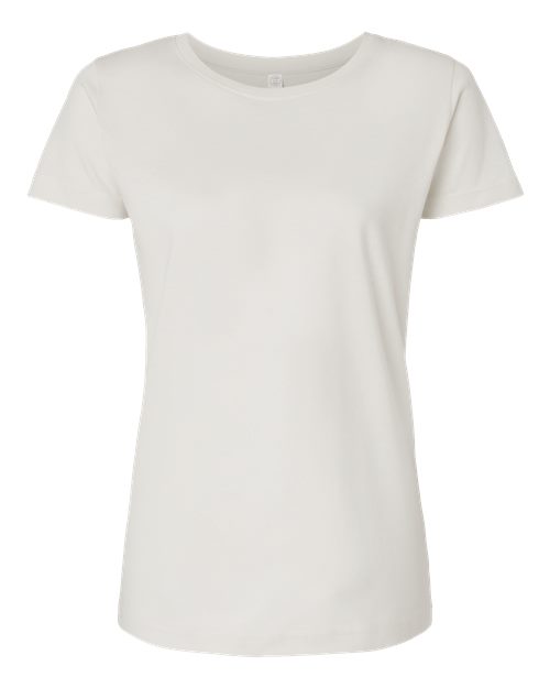 Women's Fine Jersey Tee - Porcelain