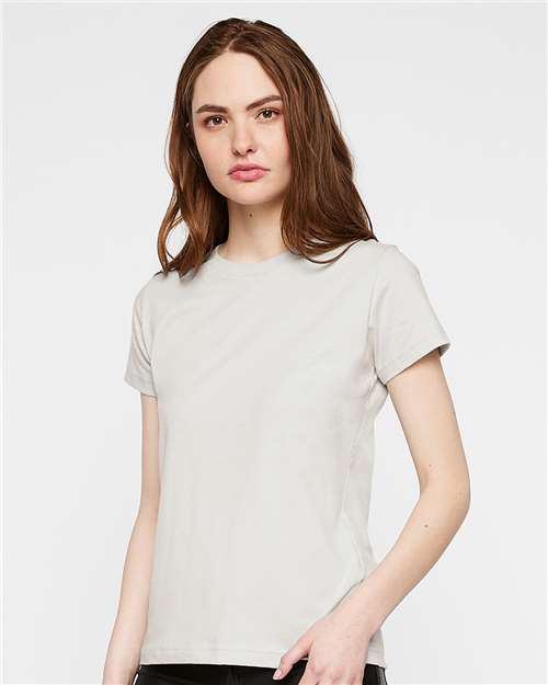 Women's Fine Jersey Tee - Porcelain