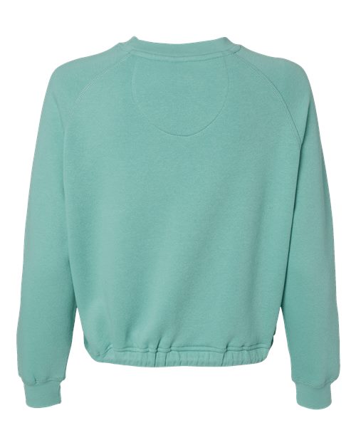 Women's Relaxed 3-End Boxy Fleece Crewneck Sweatshirt - Saltwater