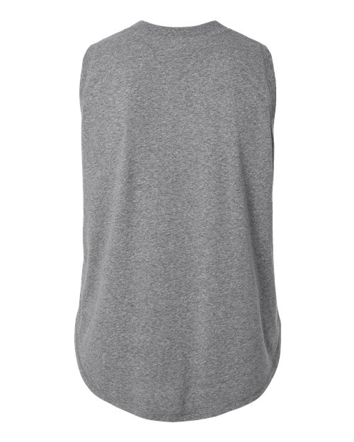Women's Curvy Relaxed Fine Jersey Tank - Granite Heather