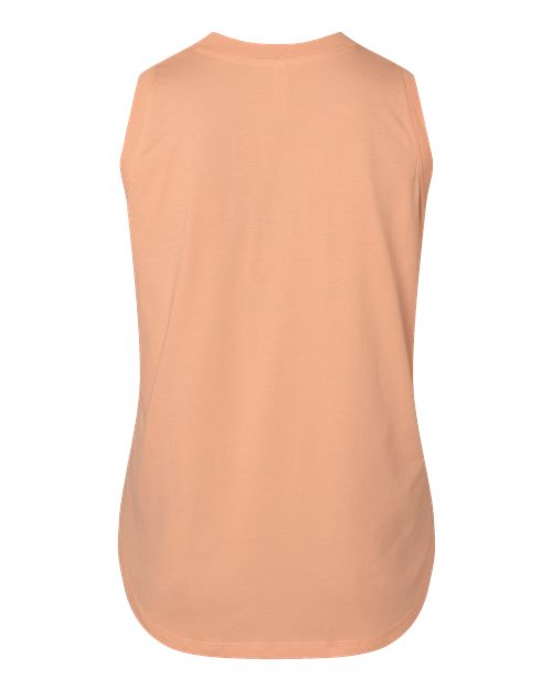 Women's Curvy Relaxed Fine Jersey Tank - Peachy