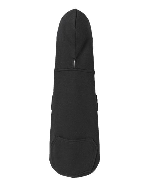 Doggie 3-End Fleece Hooded Sweatshirt - Black