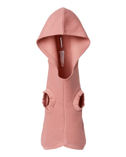 Doggie 3-End Fleece Hooded Sweatshirt - Mauvelous