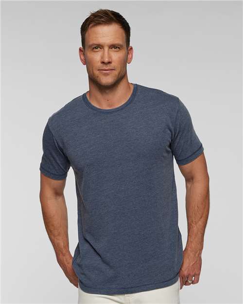Unisex Vintage Wash Tee - Washed Navy