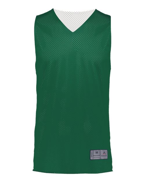 Youth Reversible 2.0 Jersey - Dark Green/ White