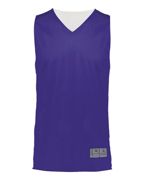 Youth Reversible 2.0 Jersey - Purple/ White