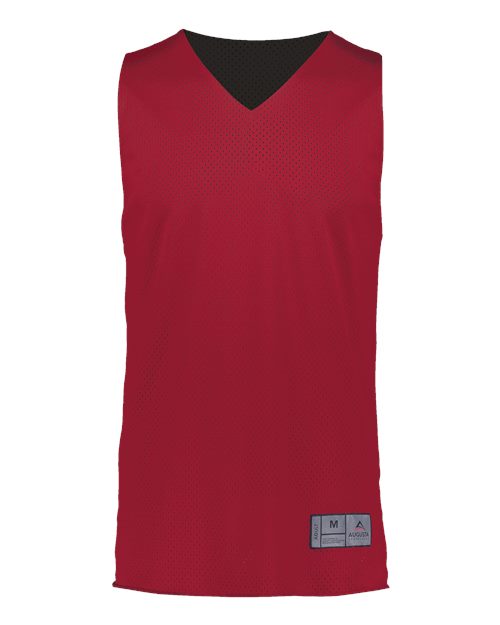 Youth Reversible 2.0 Jersey - Scarlet/ Black