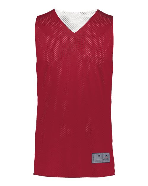 Youth Reversible 2.0 Jersey - Scarlet/ White