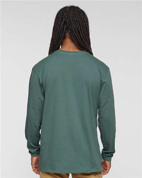 Men's Fine Jersey Long Sleeve Tee - Basil