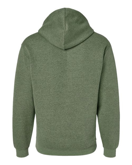 Unisex Elevated Fleece Hoodie Sweatshirt - Bamboo Blackout
