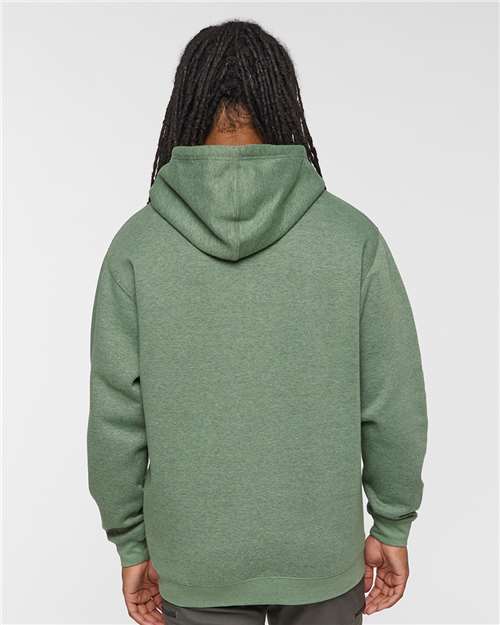 Unisex Elevated Fleece Hoodie Sweatshirt - Bamboo Blackout