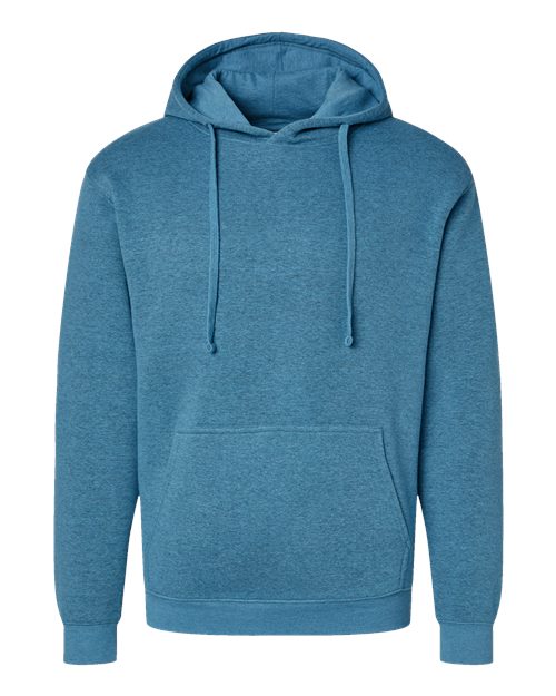 Unisex Elevated Fleece Hoodie Sweatshirt - Bermuda Blackout