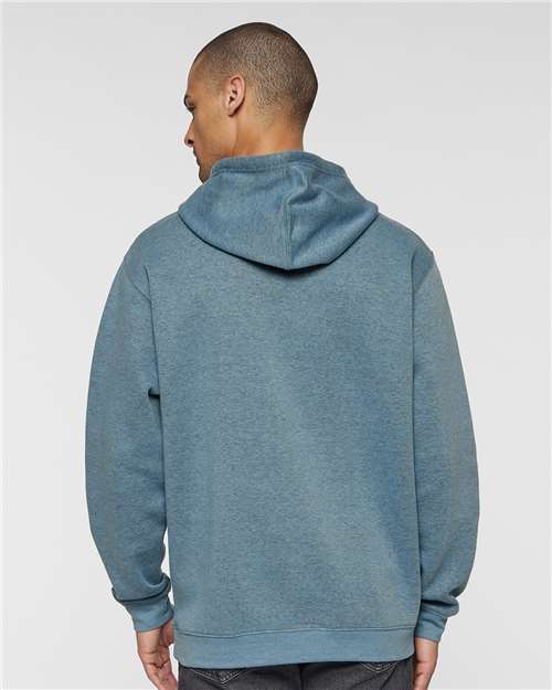 Unisex Elevated Fleece Hoodie Sweatshirt - Bermuda Blackout